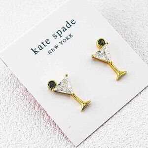 Kate Spade Wine Glass Stud Earrings